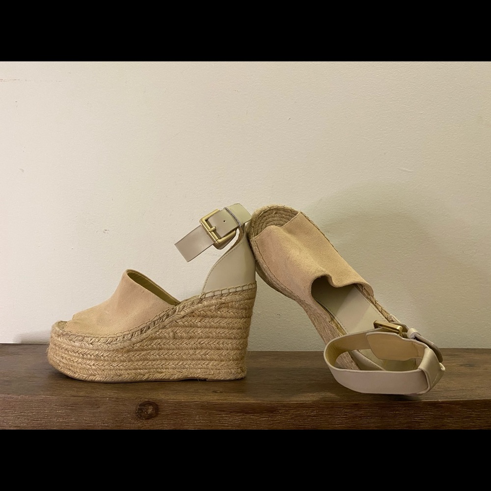 Marc Fisher LTD chunky platform wedge sandals